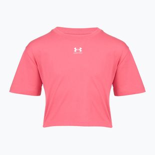 Kinder T-Shirt Under Armour Rival pink