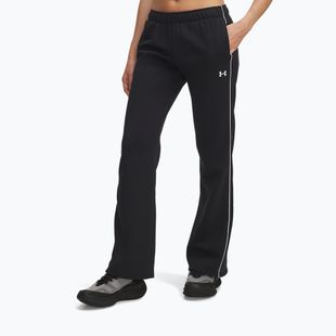 Hose Damen Under Armour Rival Fleece Piped black/white
