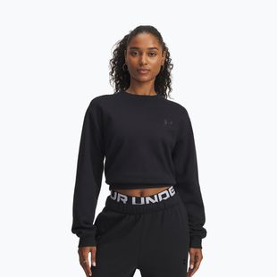 Damen Trainingspullover Under Armour Icon Vida Fleece Crew black/black