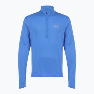 Lauf Hoodie Sweatshirt Herren Under Armour Launch 1/4 Zip blue atlantis/reflective