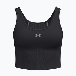Damen-Trainings-Tanktop Under Armour Vanish Seamless Tank black/steel/steel