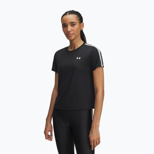 Trainingsshirt Damen Under Armour Tech Wordmark Tape black/white/white