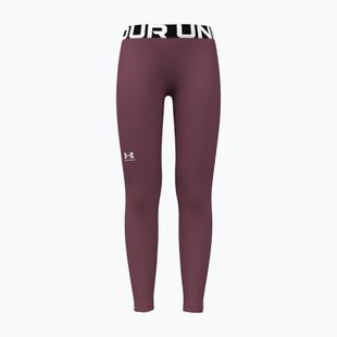 Trainingstights Kinder Under Armour HeatGear fuchsia dusk