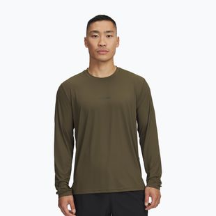 Herren Trainings-Longsleeve Under Armour Project Rock Iso Chill expedition green/baroque green