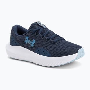 Laufschuhe Damen Under Armour Charged Surge 4 washed navy/blue calm/metallic blue calm
