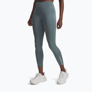 Damen-Laufleggings Under Armour Launch Ankle jasper blue/reflective