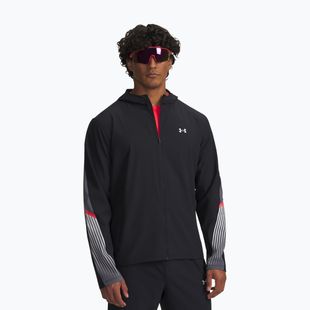 Herren-Laufjacke Under Armour Velociti Storm Hooded