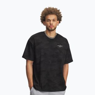 Herren Trainingsshirt Under Armour HTW Athletic Dept AOP black/white