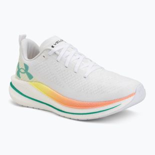 Damen-Laufschuhe Under Armour Velociti SPD white/orange bloc/metallic silver