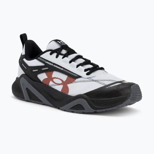 Herren Trainingsschuhe Under Armour Charged Commit TR 5 white/black/venom red