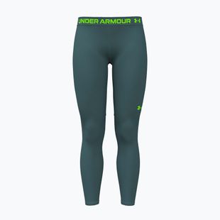 Damen Trainingsleggings Under Armour HeatGear rack green/hyper green