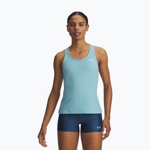 Damen Tanktop Under Armour Tech Mesh Racer Tank blue haze/white