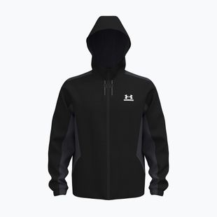 Herren Trainingsjacke Under Armour Tech Sport Woven black/castlerock/white