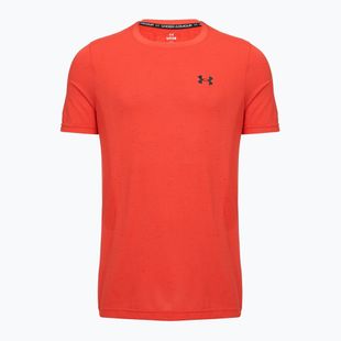Herren-Trainingsshirt Under Armour Vanish Seamless venom red/black