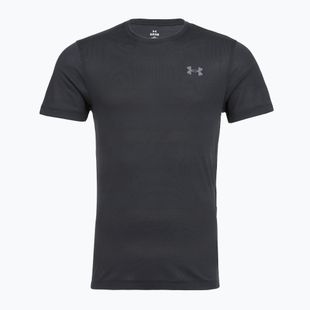 Herren-Laufshirt Under Armour Velociti black/black/metallic silver