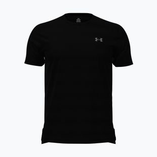 Herren-Laufshirt Under Armour Velociti black/black/metallic silver