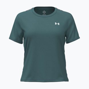 Damen-Trainingsshirt Under Armour Tech Wordmark Tape rack green/black/white