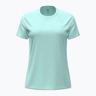 Damen Trainingsshirt Under Armour Tech SSC - Solid Refresh Mint/White