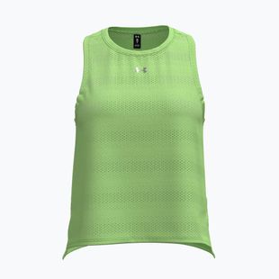 Damen-Laufshirt Under Armour Velociti Singlet lumos lime/white