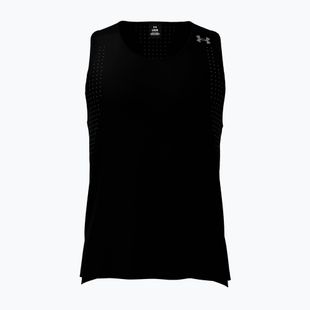 Under Armour Velociti Pro Singlet Herren Laufshirt black/black/metallic silver