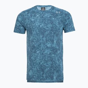 Herren-Laufshirt Under Armour Velociti Pro Print wham blue/boundless blue/black