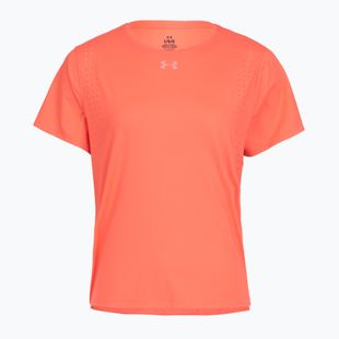Damen-Laufshirt Under Armour Velociti Pro electric tangerine/black/green mode