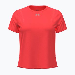 Damen-Laufshirt Under Armour Velociti Pro electric tangerine/black/green mode
