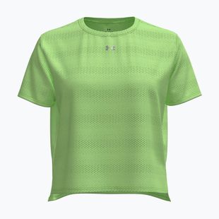 Damen-Laufshirt Under Armour Velociti lumos lime/white