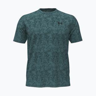 Herren Trainingsshirt Under Armour Tech Tee Pixelate rack green/black