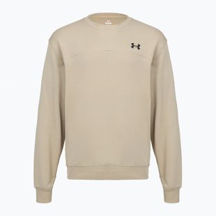 Herren-Sweatshirt Under Armour Rival LW Crew City Khaki/Black
