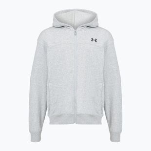 Herren-Sweatshirt Under Armour Rival LW FZ Mod Gray Light Heather/Black