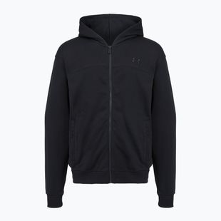 Herren Sweatjacke Under Armour Rival LW FZ black/black
