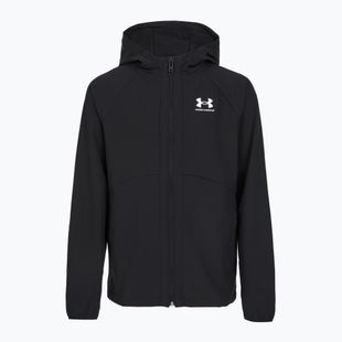 Trainingsjacke Herren Under Armour Vibe Woven Windbreaker Jacket black/white