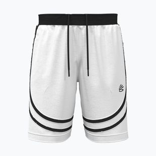 Herren-Basketballshorts Under Armour Curry Signature white/black