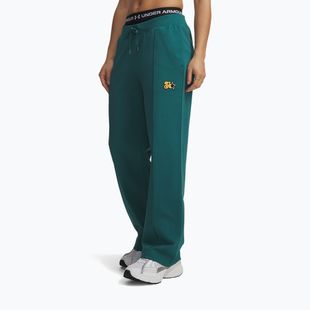 Damenhosen Under Armour Sport Terry Trend rack green/black