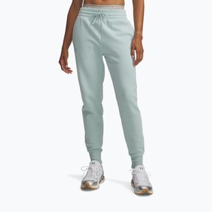 Damenhose Under Armour Rival Fleece Joggers enamel blue/white