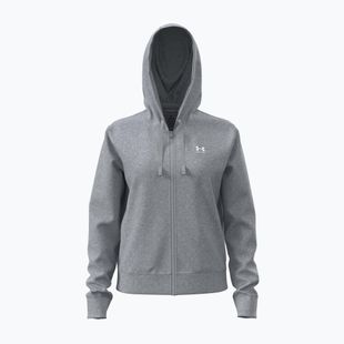 Damen-Sweatjacke Under Armour Sport Terry FZ mod gray light heather/white
