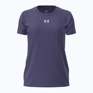 Damen-T-Shirt Under Armour Rival Core purple luxe/purple luxe