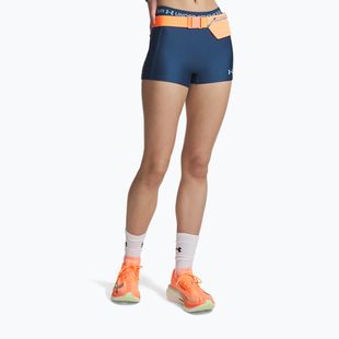 Damen Trainingsshorts Under Armour HeatGear Shorty wham blue/blue haze