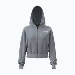 Damen-Fleecejacke Under Armour Icon Fleece Nov FZ mod gray light heather/white