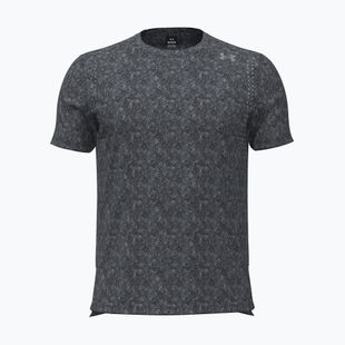 Under Armour Velociti Pro Print Herren Laufshirt black/black/metallic silver
