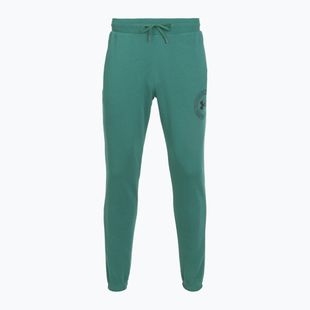 Herrenhose Under Armour Rival LW Graphic Jogger rack green/black