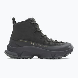 Herren-Trekkingstiefel Under Armour Charged Expanse Mid LTHR WP Black/Anthracite/Bayou
