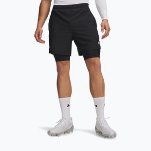 Herren-Trainingsshorts Under Armour Vanish Woven 2.0 2IN1 Shorts black/white