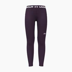 Kinderleggings Under Armour HeatGear Leggings purple echo/white