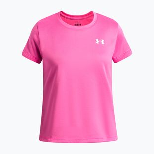 Kinder-Trainingsshirt Under Armour Tech SSC SS pink frenzy/white