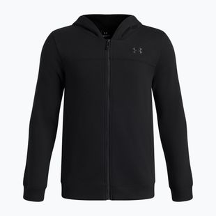 Kinder-Sweatshirt Under Armour Rival Lightweight Full Zip ultimate black/black