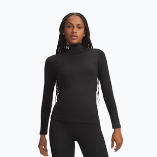 Damen-Trainingslangarmshirt Under Armour ColdGear Mock LS ultimate black/white