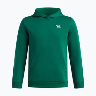 Kinder-Sweatshirt Under Armour B Rival Fleece Hoodie campus ivy/white