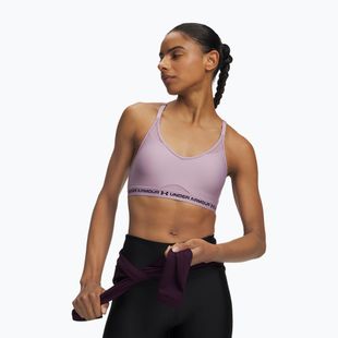 Sport-BH Under Armour Crossback Low mauve pink/purple echo